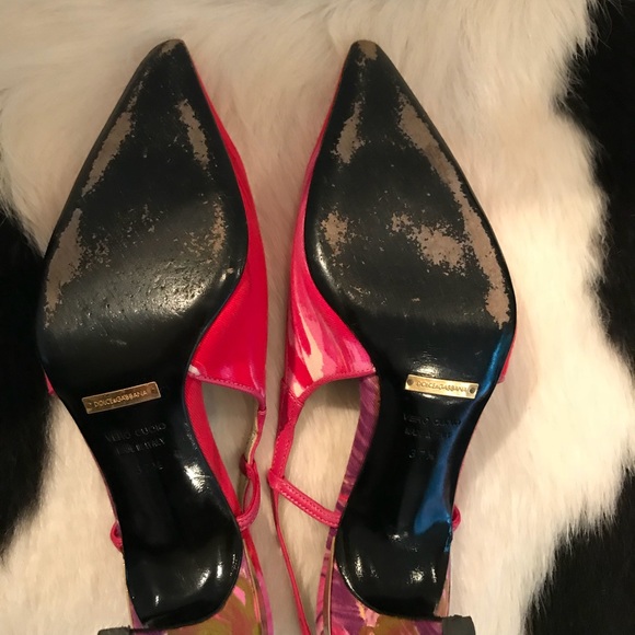 Authentic Dolce & Gabbana slingback heels - Picture 4 of 7